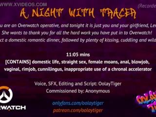 &lbrack;overwatch&rsqb; ένα νύχτα με tracer&vert; flirty audio παιχνίδι με oolay-tiger
